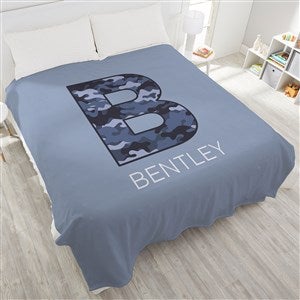 Pop Pattern Personalized 90x90 Plush Queen Fleece Blanket