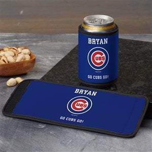 Chicago Cubs Personalized Baseball Can & Bottle Wrap - MLB