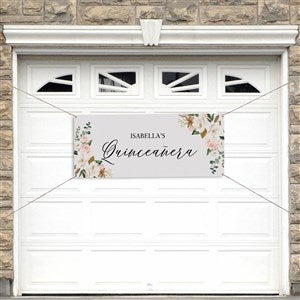 Quinceañera Personalized Birthday Banner - 20x48