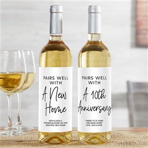 Pairs Well With...Personalized Wine Bottle Labels