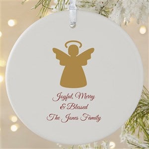 Choose Your Icon Personalized Ornament- 3.75 Matte - 1 Sided