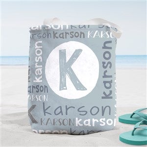 Youthful Name Personalized Beach Bag- Small