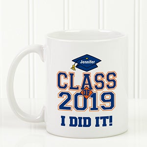 Personalized Graduation Coffee Mugs - Cheers To The Graduate