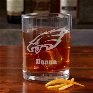 NFL Philadelphia Eagles Engraved Old Fashioned Whiskey Glasses