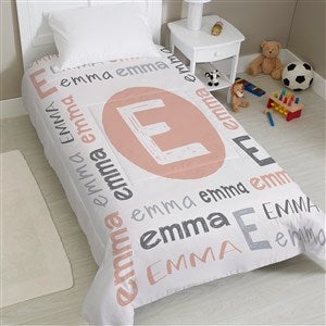 Youthful Name Personalized Comforter - TwinXL 68x92