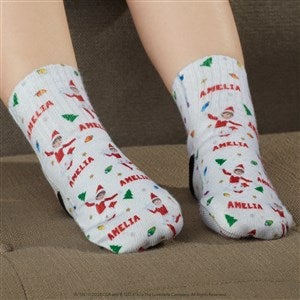 The Elf On The Shelf Personalized Toddler Christmas Socks