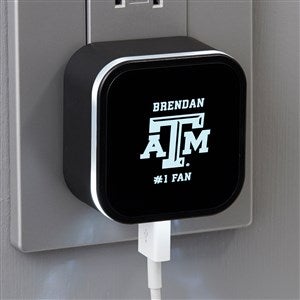 NCAA Texas A&M Aggies Personalized LED Triple Port USB