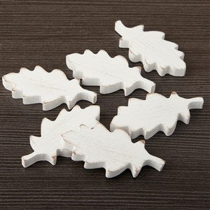 Family Tree Wood Leaf Magnets- Set Of 6