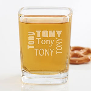 Personalized Shot Glass - First Name - 3916