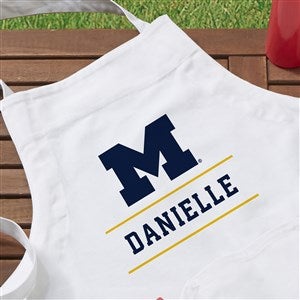 NCAA Michigan Wolverines Personalized Apron