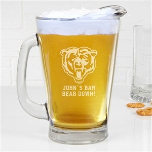 NFL Chicago Bears Personalized Beer Pitcher