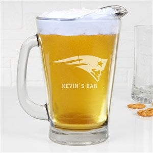 NFL New England Patriots Personalized Beer Pitcher