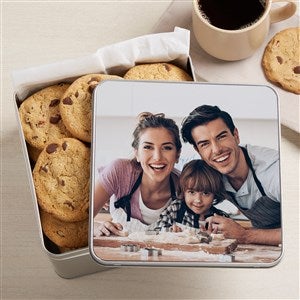 Personalized Photo Metal Treat Tin