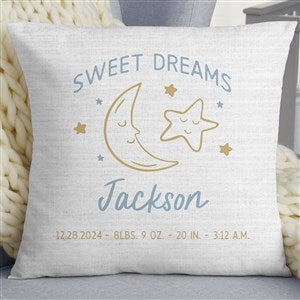 Baby Celestial Personalized 18 Throw Pillow