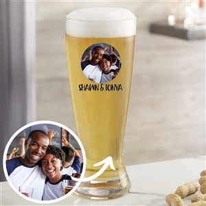 Cartoon Yourself Personalized Photo 23oz. Pilsner Glass