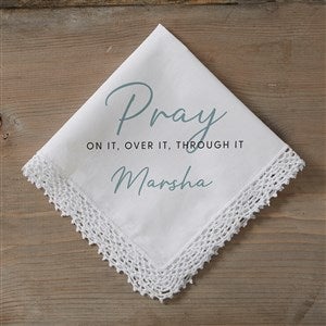 Pray On It Personalized Handkerchief