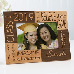 Personalized Graduation Picture Frames - Hope Dream and Believe