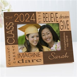 Personalized Graduation Picture Frames - Hope Dream And Believe