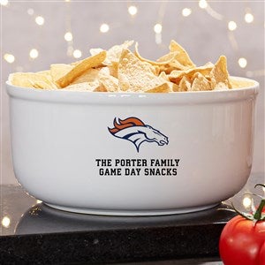 NFL Denver Broncos Personalized 5 Qt. Bowl