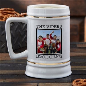 Personalized Beer Stein - Photo Message