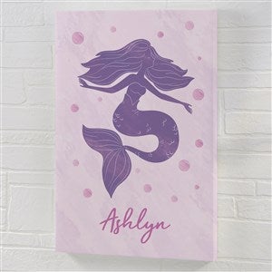 Personalized Canvas Prints - Mermaid Kisses - 32 X 48