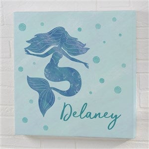 Personalized Canvas Prints - Mermaid Kisses - 16 X 16