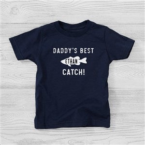 Reel Cool Like Dad Personalized Toddler T-Shirt - Toddler 2T - Navy