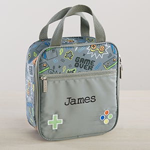 Gamer Embroidered Lunch Bag