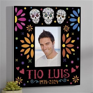 Day Of The Dead Personalized Box Picture Frame - 4x6 Vertical