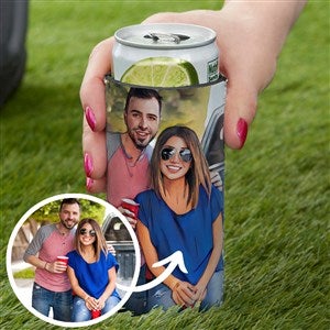 Cartoon Yourself Photo Slim Can Cooler