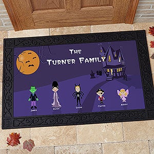 Halloween Character Collection Doormat- 20x35