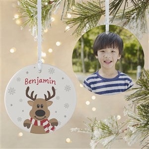 Christmas Characters Personalized Ornament - Large 2-Sided