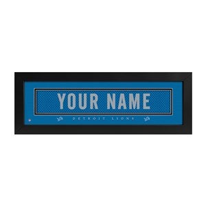 Detroit Lions Jersey NFL Personalized Jersey Custom Name and 