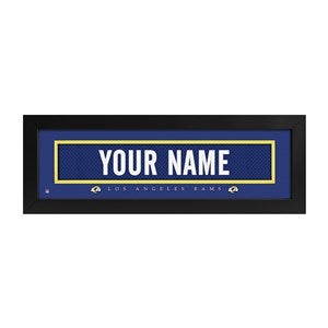 Los Angeles Rams Jersey Neon Personalized Jersey Custom Name 