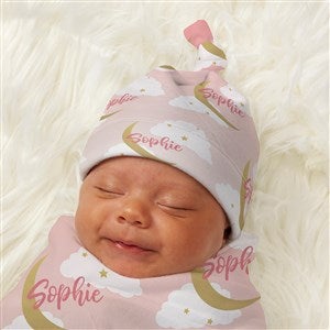 Beyond The Moon Personalized Top Knot Hat