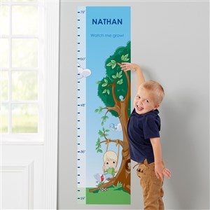 Precious Moments Personalized Wall Decal Growth Chart - Boy