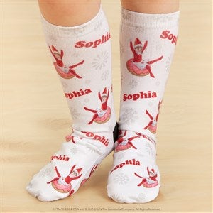 The Elf on the Shelf Personalized Kids Holiday Socks  - 44159