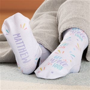 Get Well Soon Personalized Kids Socks - 44232