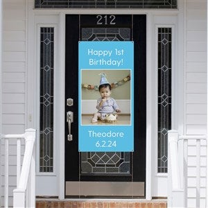 Party Photo Personalized Door Banner  - 44475