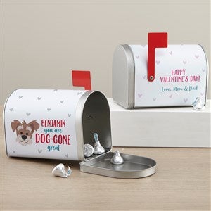 Dog Gone Cute Personalized Valentine's Day Treat Mailbox