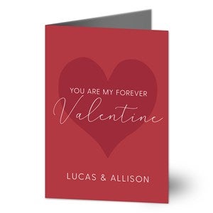 You Are My Forever Valentine Greeting Card  - 44596