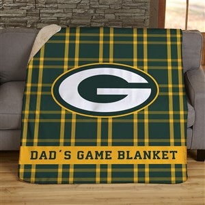 NFL Established Green Bay Packers Personalized 60x80 Sherpa Blanket