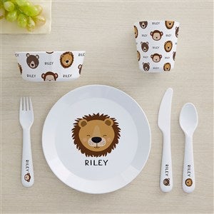 Animal Pals Personalized Kids Dinnerware  - 44619