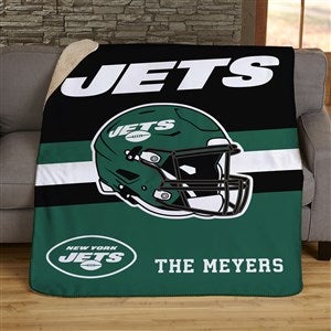 NFL New York Giants Helmet Personalized 60x80 Plush Fleece Blanket