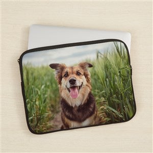 Pet Photo Personalized 13 Laptop Sleeve