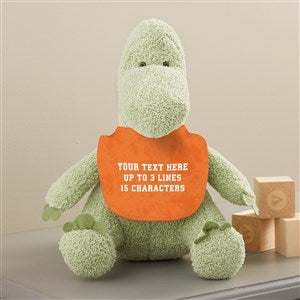 Write Your Own Personalized Plush Dinosaur