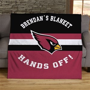 NFL Classic Arizona Cardinals Personalized Blankets