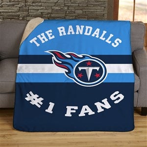 Tennessee Titans 50 x 60 Sherpa Blanket