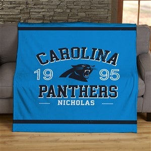 NFL Established Carolina Panthers 50x60 Lightweight Fleece Blanket