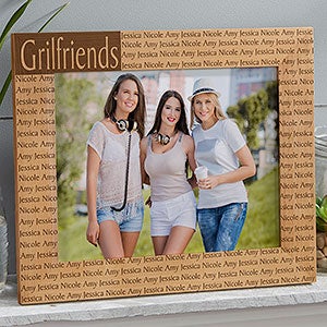 Personalized 8x10 Picture Frame with Custom Title & Names